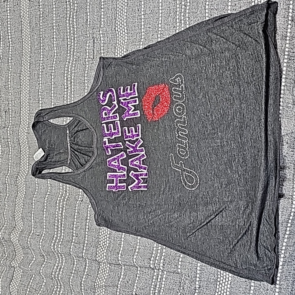 Haters Make Me Famous Racerback Tank Top